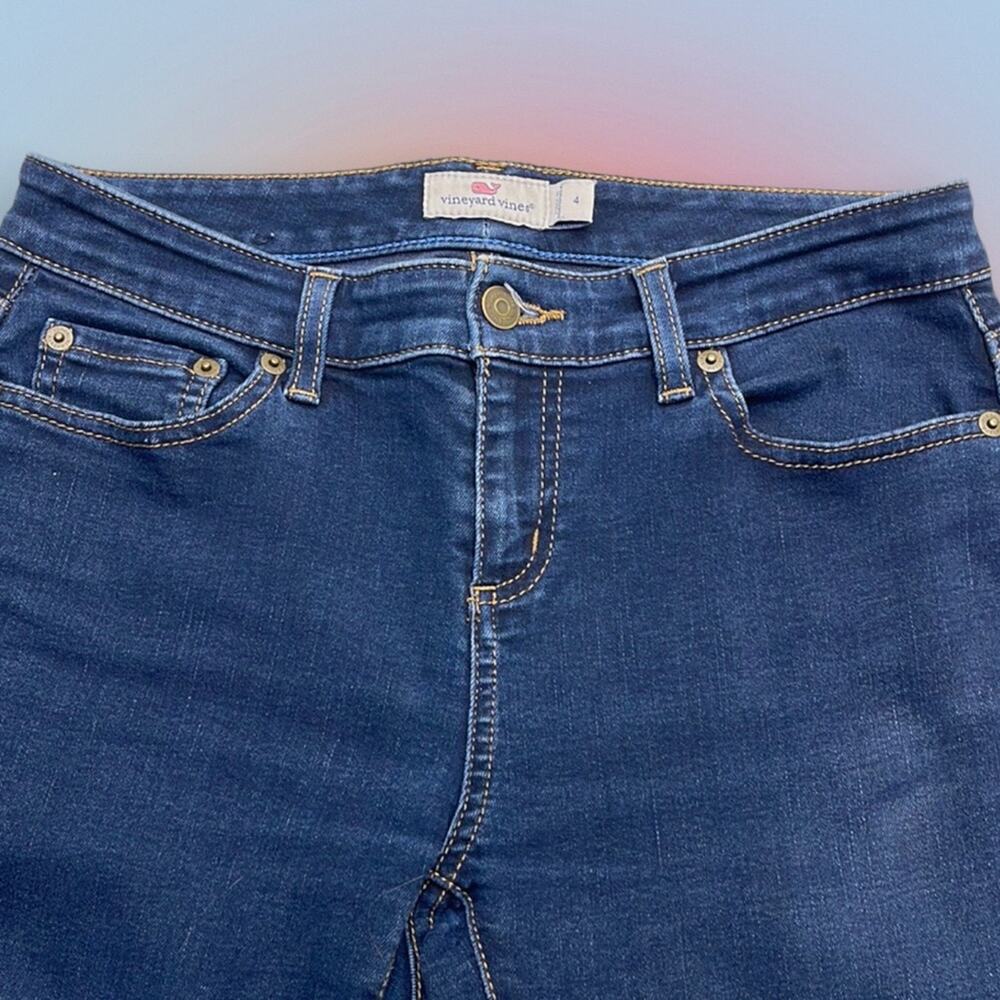 VINEYARD VINES Women’s 4 Skinny Leg Blue Jeans